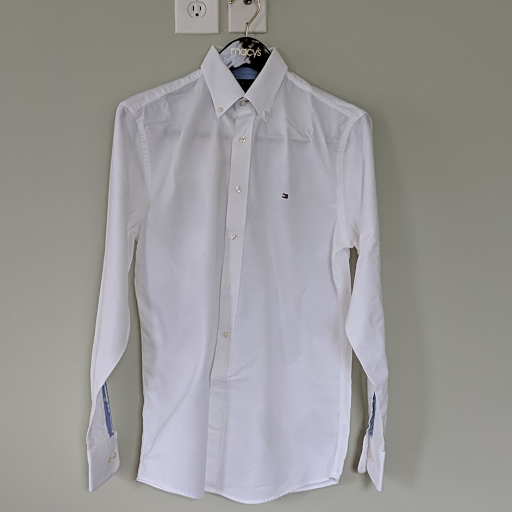 Tommy Hilfiger White Oxford button up shirt